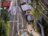 La stazione e lo scalo di Bergun